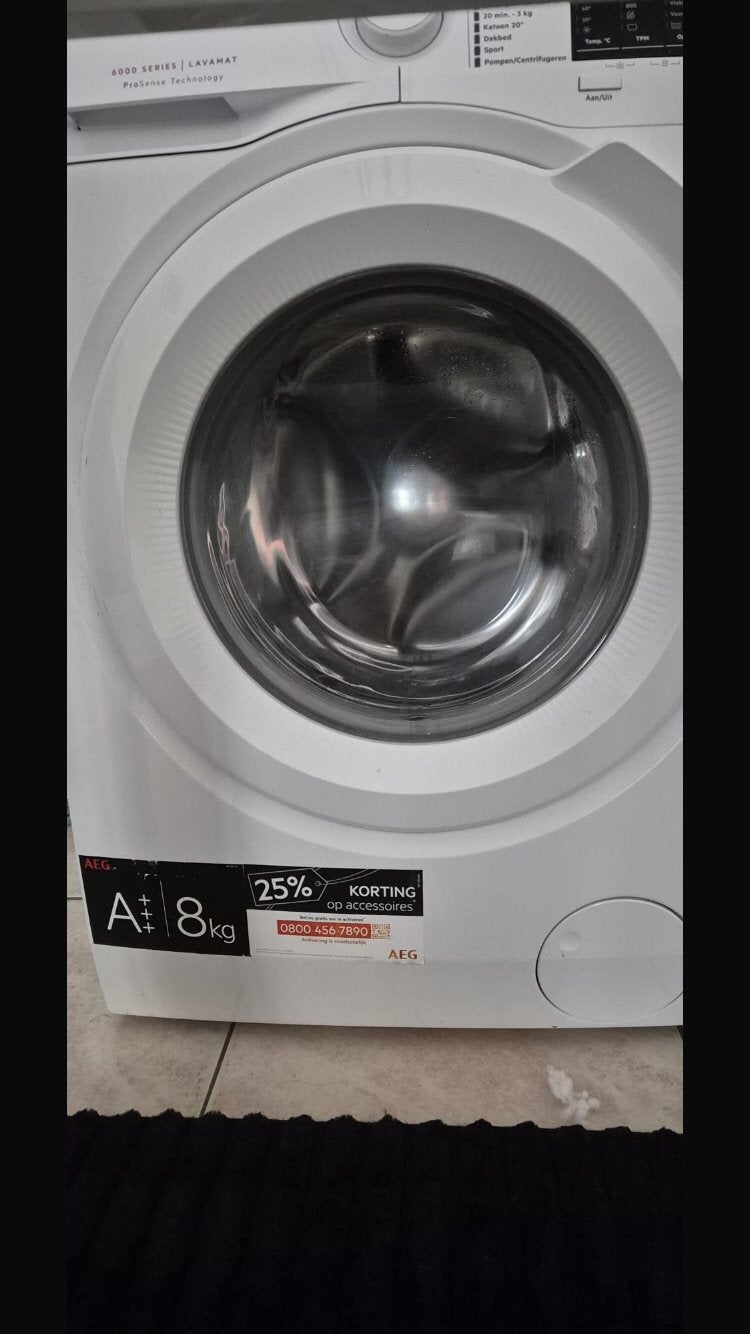 Wasmachine, Elektronische apparatuur, Wasmachines, Ophalen of Verzenden, Zo goed als nieuw