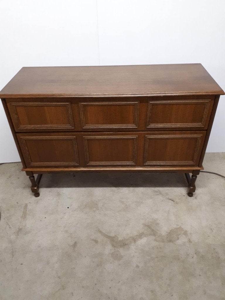 stereo meubel, Ophalen
