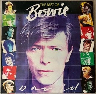David Bowie, « Le meilleur de » 1981, Pochette photo, Enlèvement ou Envoi, Comme neuf, Chanteur-compositeur