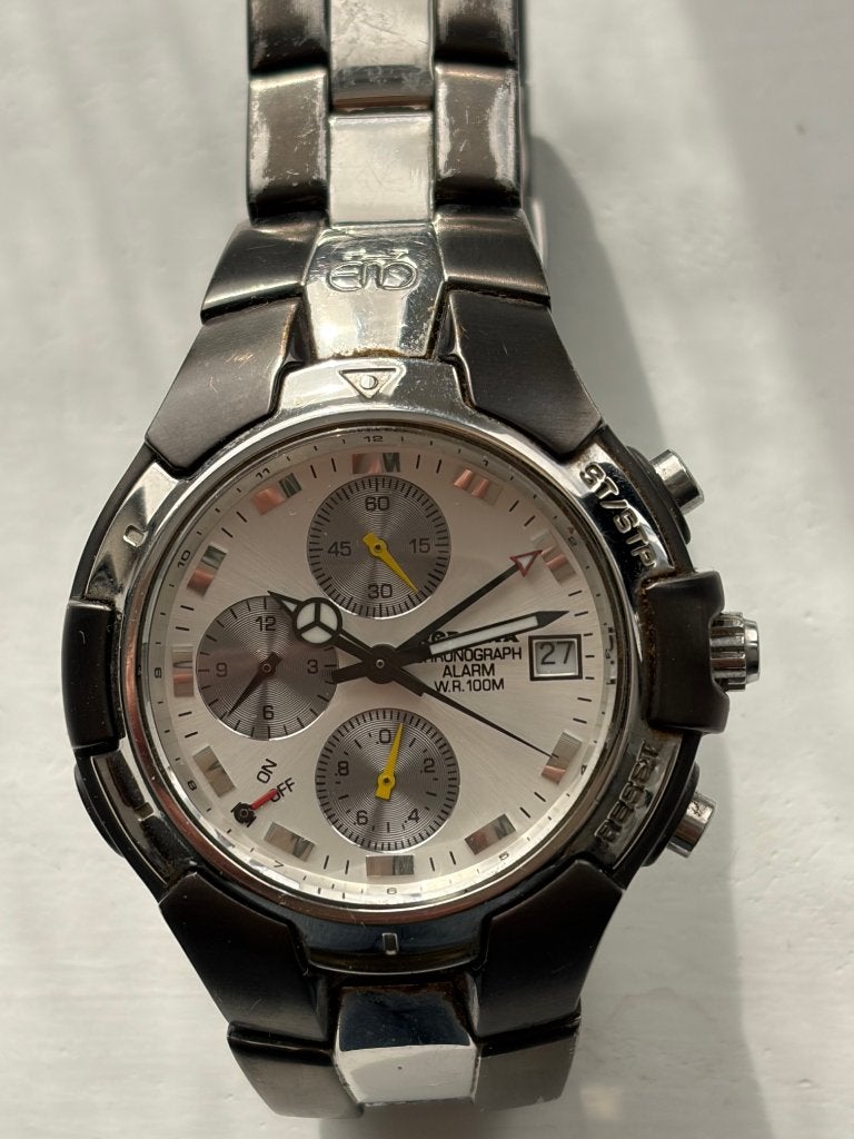 horloge rodania, Staal, Gebruikt, Staal, Polshorloge