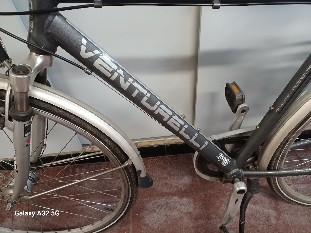 herenfiets, Fietsen en Brommers, Gebruikt, Velgrem, Versnellingen, 53 tot 57 cm