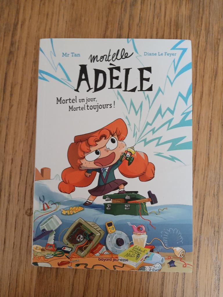 Mortelle Adèle – 4 romans, Enlèvement, Comme neuf