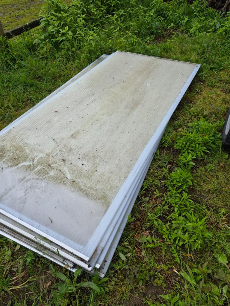 Polycarbonaat platen, Ophalen