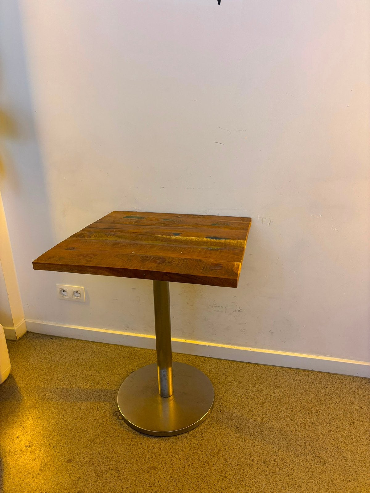 Tafel | houtblad | roestiek, Huis en Inrichting, Ophalen