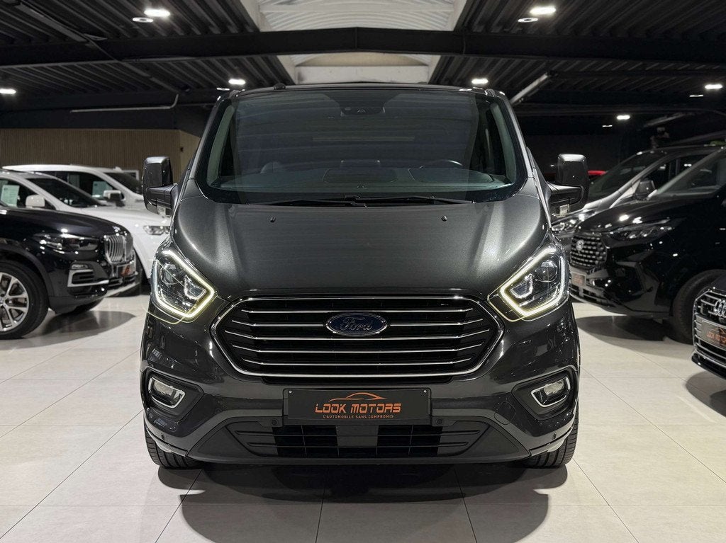 Ford Tourneo Custom 2.0 TDCI 170CV 8 PLACES TITANIUM BOITE A, Autos, Ford, Cuir, Achat, Euro 6, Entreprise