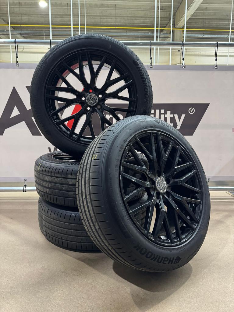 Complete zomerset AXE EX30T 225/55R19, Auto-onderdelen, Banden en Velgen, Gebruikt, -, -, Banden en Velgen