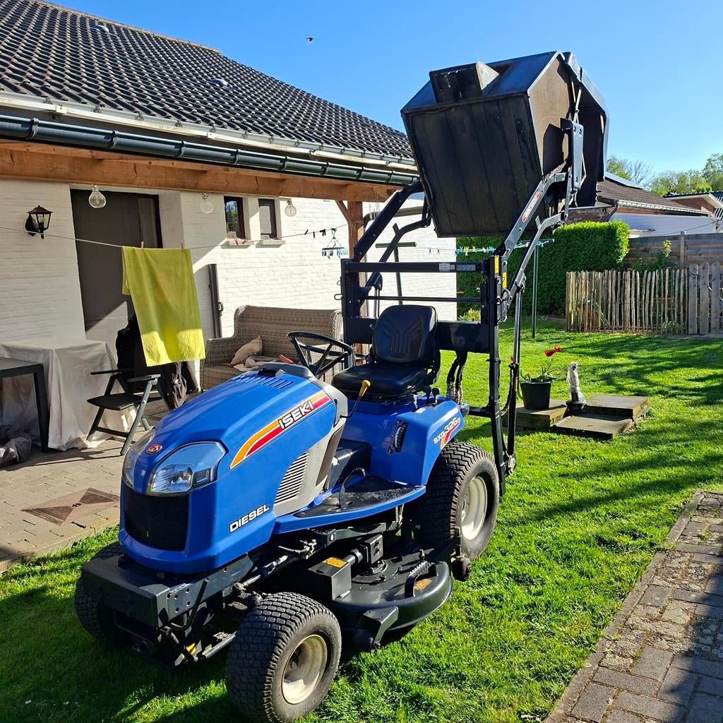 Zitmaaier Iseki SXG 326, Enlèvement