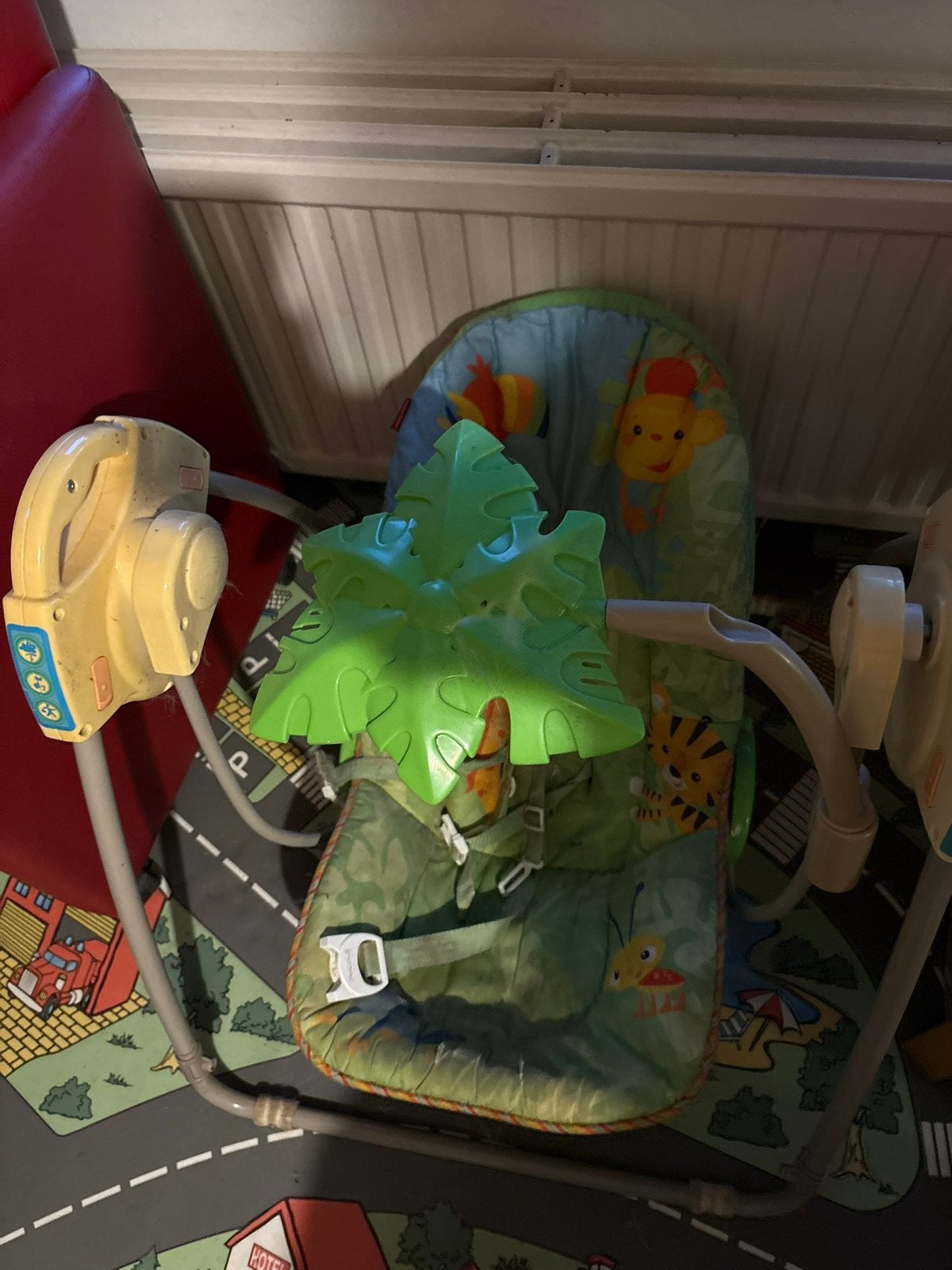 Baby electrische schommelstoel, Ophalen, Gebruikt