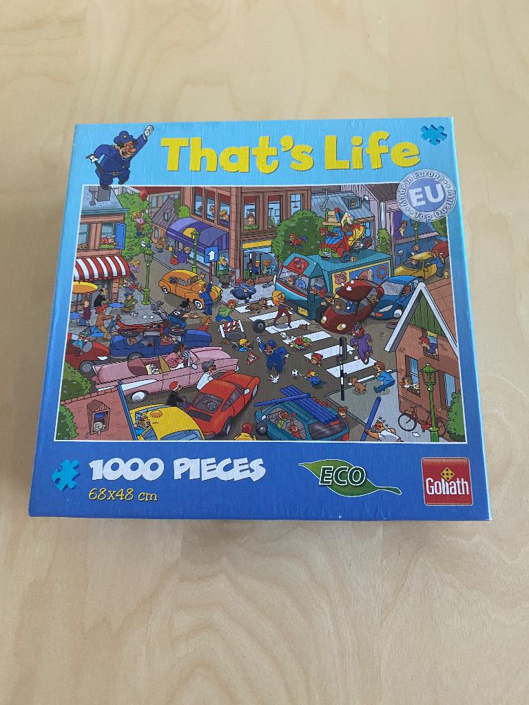That’s life, 1000 stukjes, Ophalen of Verzenden, 500 t/m 1500 stukjes, Zo goed als nieuw, Legpuzzel