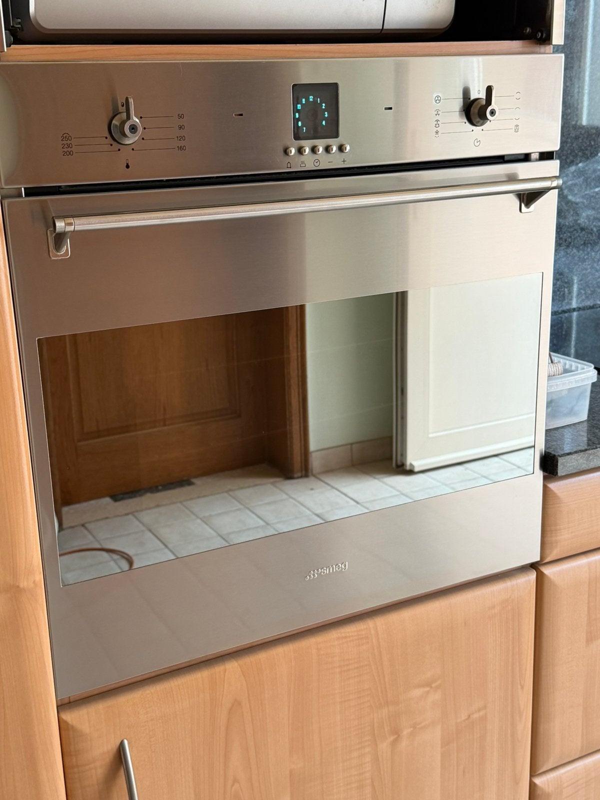 Smeg inbouwoven, Ophalen, Gebruikt, Smeg, Hete lucht