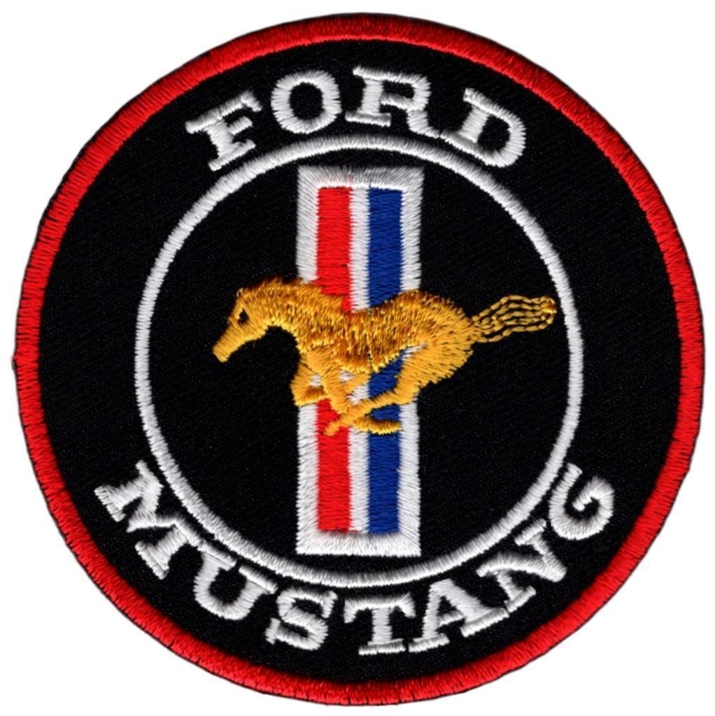 Ford Mustang stoffen opstrijk patch embleem #5, Verzenden, Nieuw