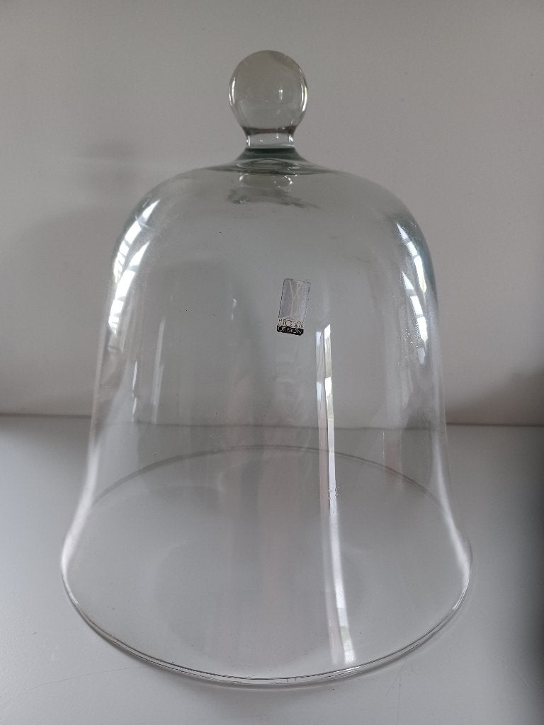 Decoratieve glazen stolp €8+Franse tuincloche €12 samen €20, Verre, Enlèvement ou Envoi