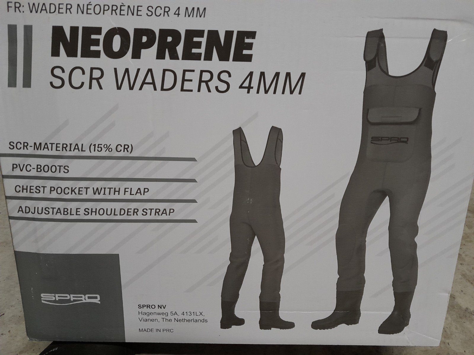 Waadpak maat 45 nieuw., Watersport en Boten, Hengelsport | Karpervissen, Ophalen