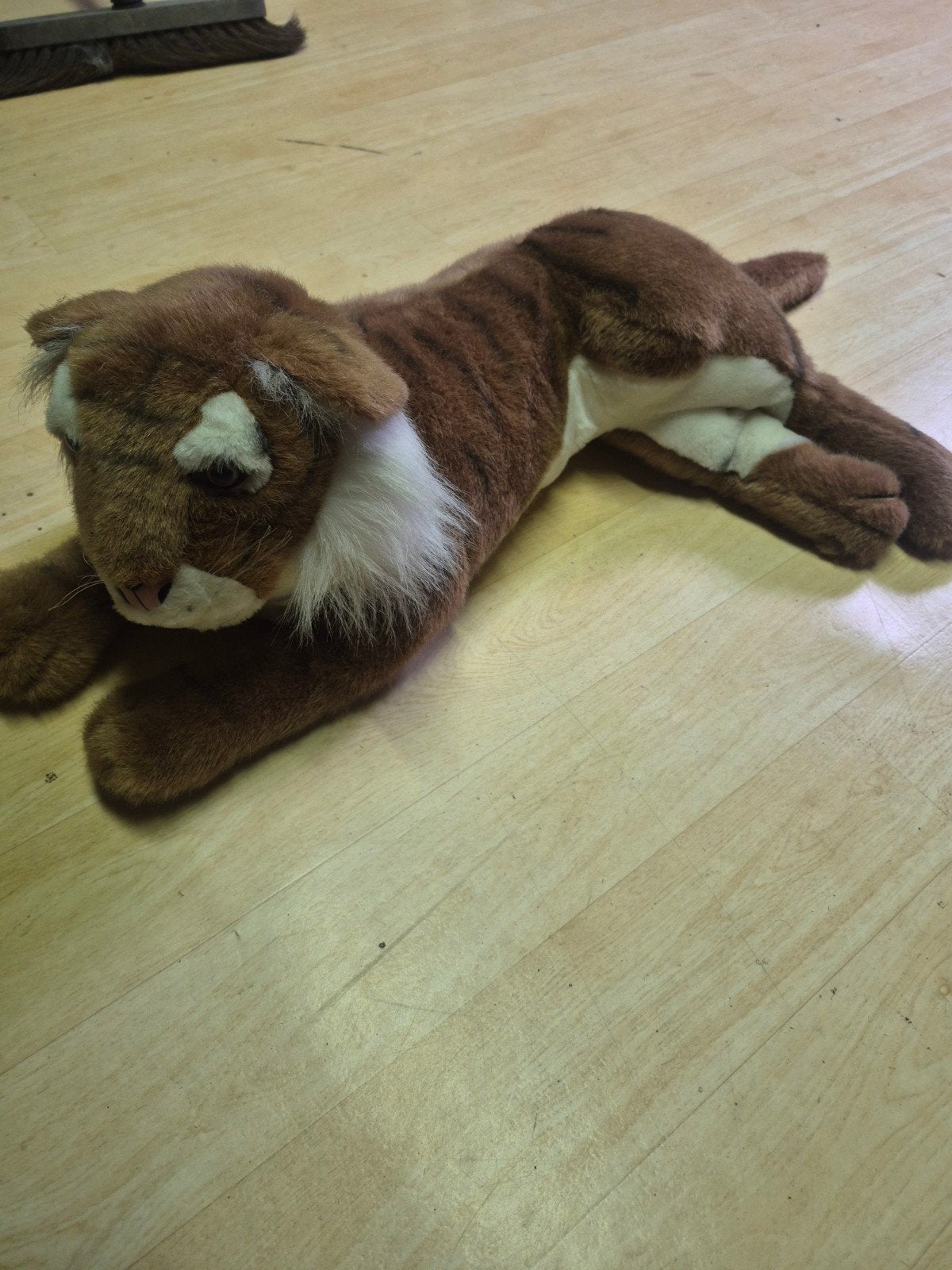 peluche tigre, Enfants & Bébés, Enlèvement ou Envoi, Comme neuf, Tigre, Moyen (20 à 80 cm)