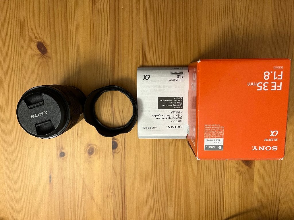 Sony FE 35mm F1.8 – SEL35F18F, TV, Hi-fi & Vidéo, Enlèvement, Reconditionné, Sony, Monture Sony E