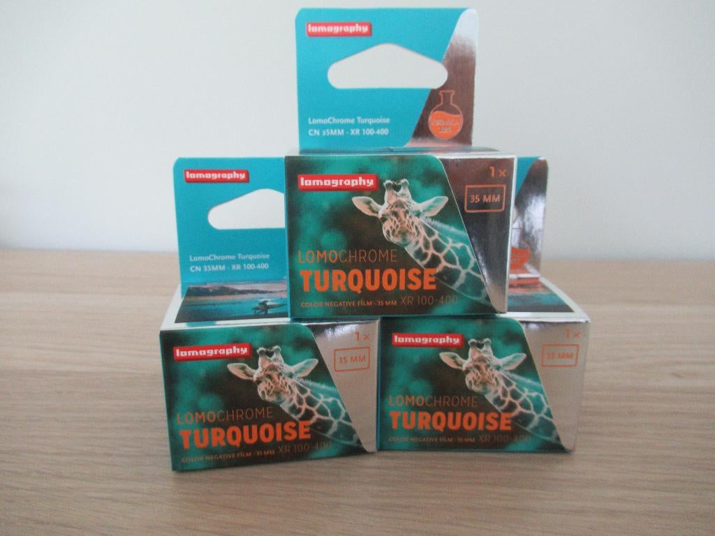 LOMOCHROME FILM Turquoise film 3 STUKS, Diensten en Vakmensen, Fotografen