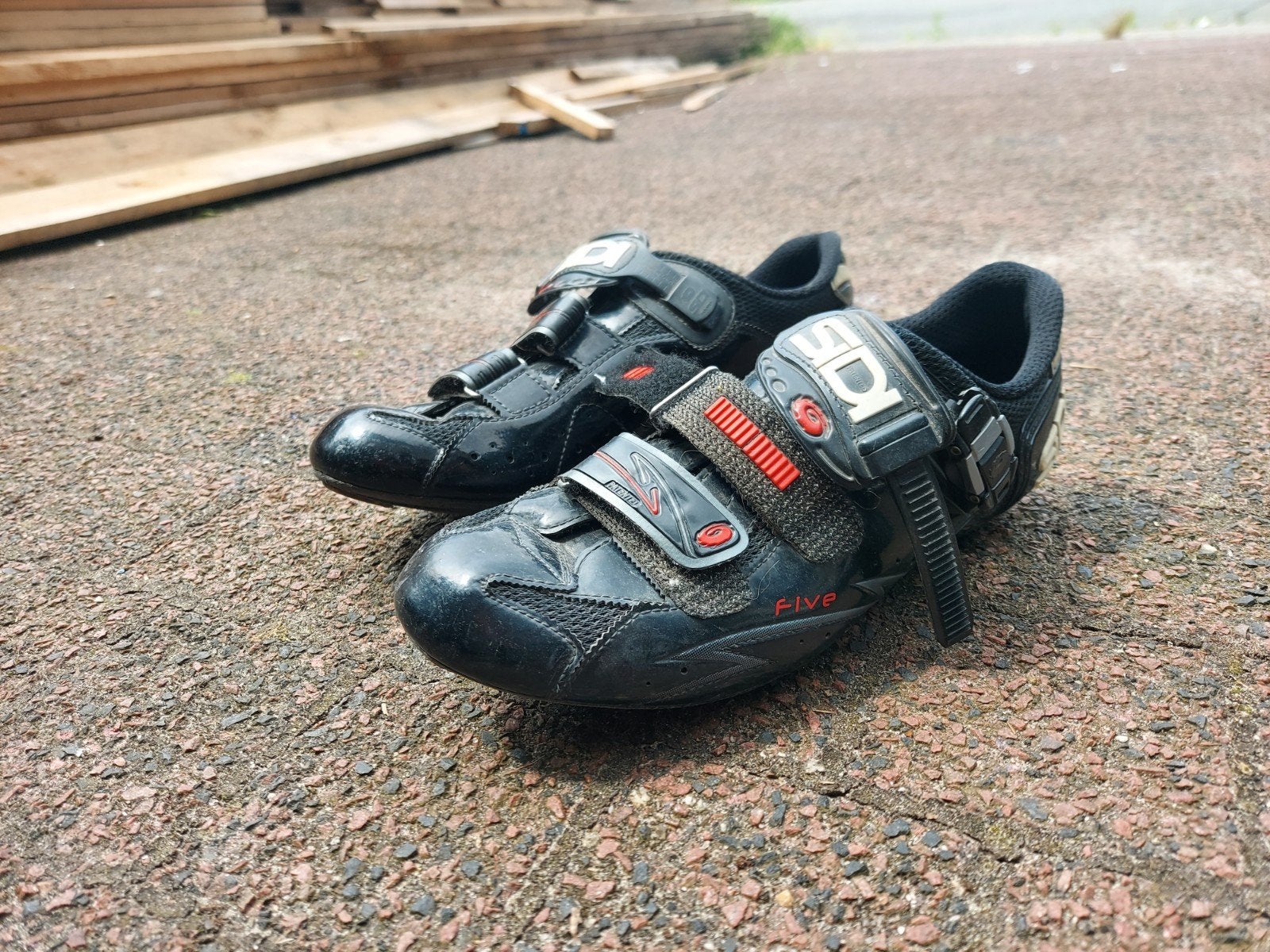 Gratis af te halen: koersschoenen Sidi Five maat 44, Ophalen, Gebruikt, Schoenen