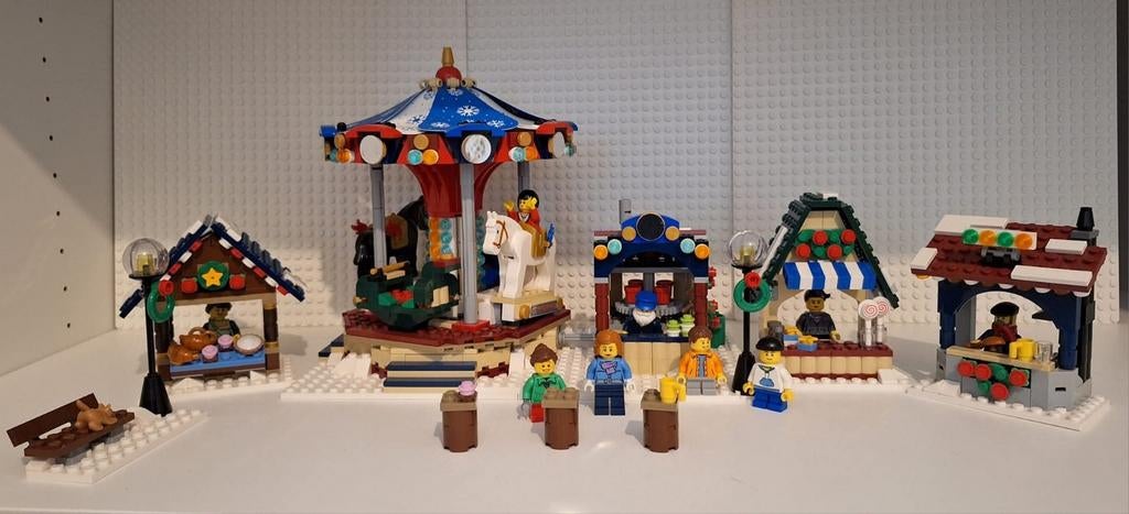 LEGO 10235 - Winter Village Market, Ophalen of Verzenden, Gebruikt