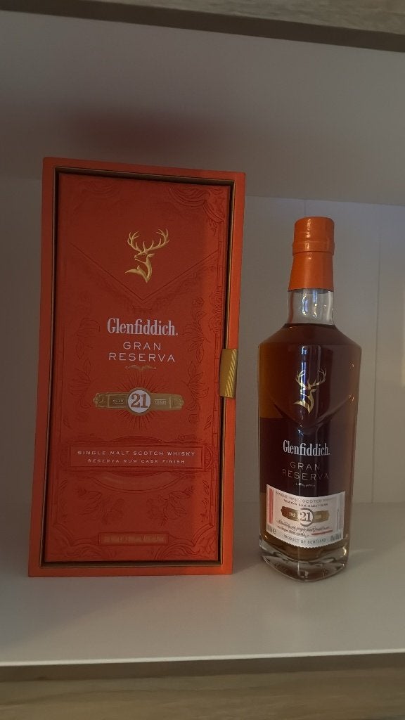 Glenfiddich grand reserve 21, Ophalen of Verzenden, Nieuw, Overige gebieden, Overige typen