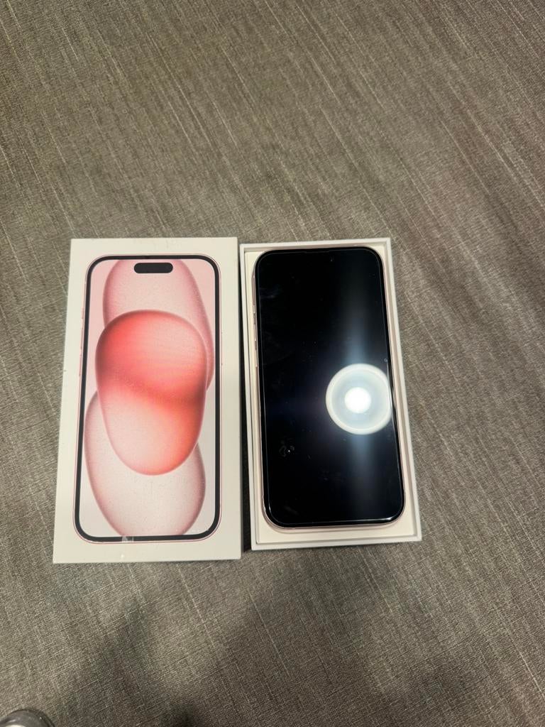 Iphone 15, Télécoms, Enlèvement ou Envoi, Comme neuf, Rose, IPhone 15