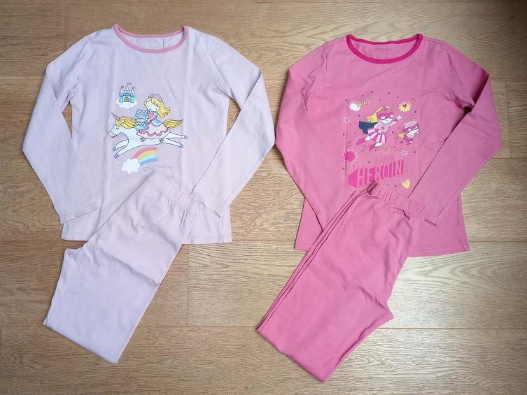 2 pyjamas Sergeant Major fille - taille 140 (10 ans) € 5,00, Enlèvement, Utilisé, Fille