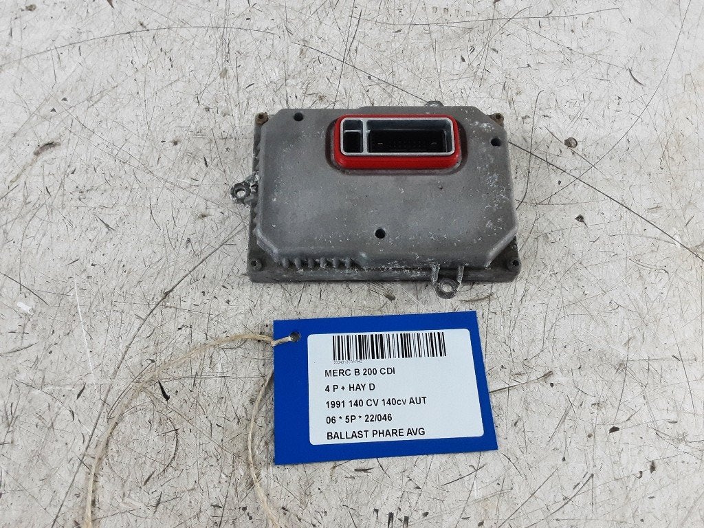 BALLAST DE PHARE XENON GAUCHE B (W245) (A1698200885), Mercedes-Benz, Mevr. I. Hauben, Utilisé, Rue de l'Espoir 34 34
4030  GRIVEGNÉE, BE