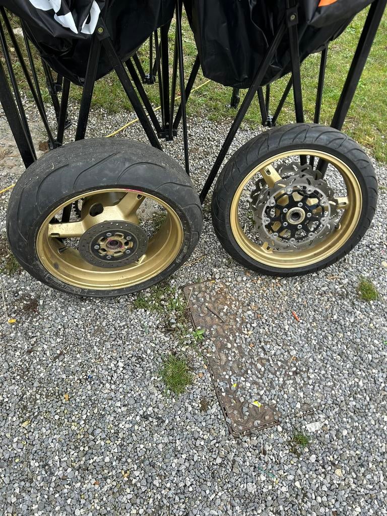 Gsxr 1000 k3/k4 velgen, Motoren, Ophalen, Zo goed als nieuw