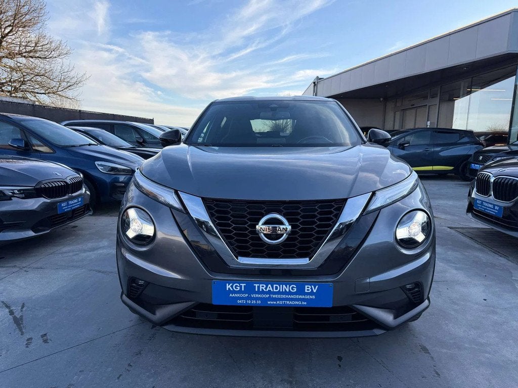 Nissan Juke 1.0i 117PK FULL LED 360 CAMERA CARPLAY BLUETOOTH, Argent ou Gris, Achat, Euro 6, Entreprise