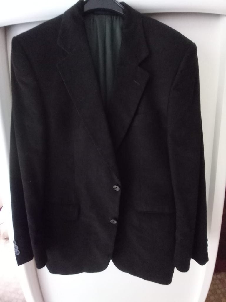 vest fluweel, Kleding | Heren, Ophalen, Gold mark, Maat 48/50 (M), Zwart