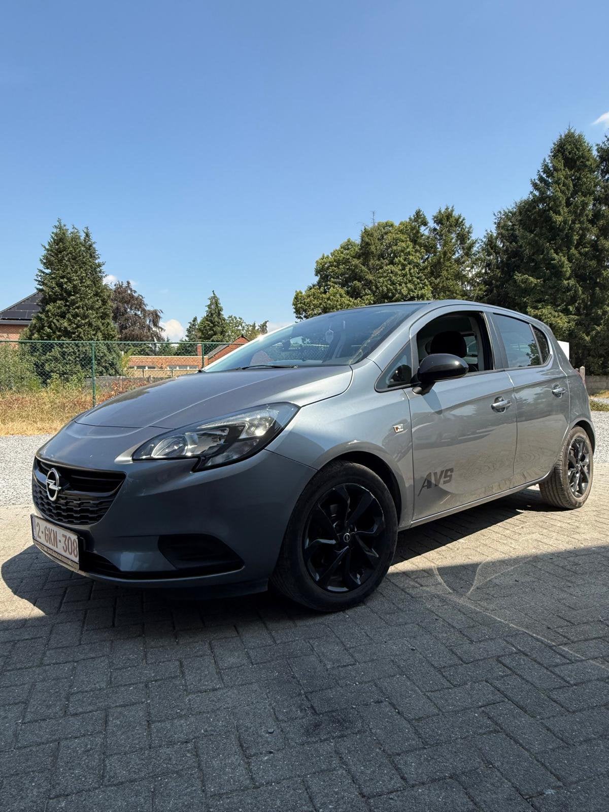 Te koop Opel Corsa 2018, Autos, Opel, Argent ou Gris, Achat, Euro 6, Entreprise