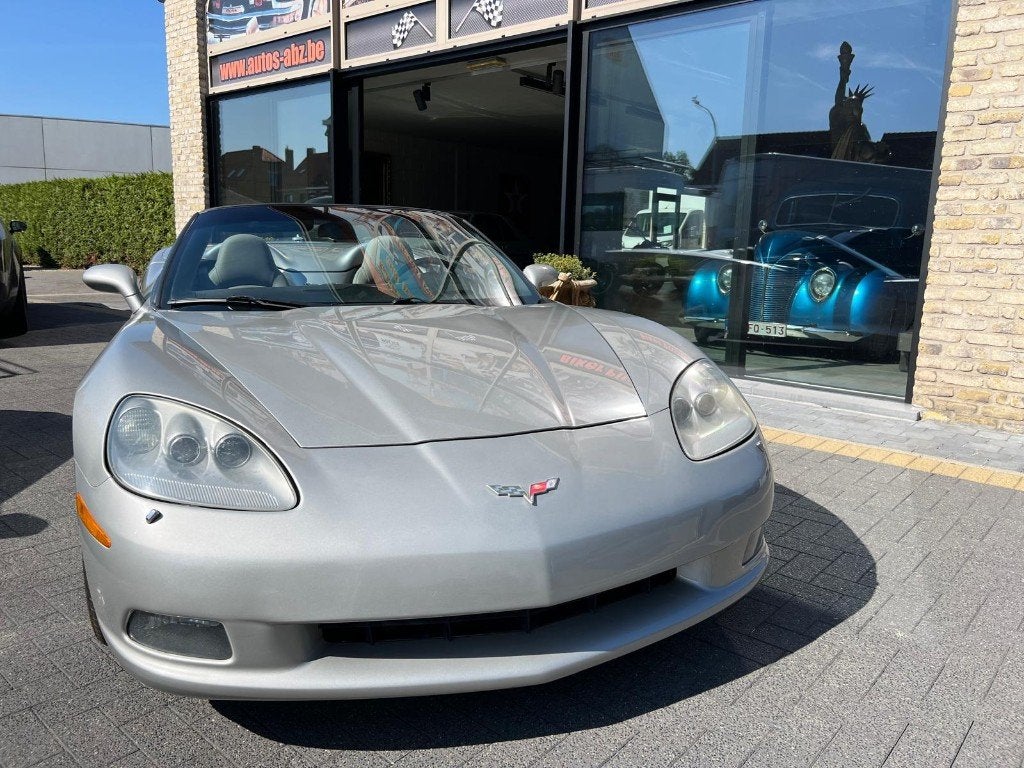 Chevrolet Corvette C6 cabriolet V8, Auto's, Automaat, Cabriolet, Leder, Bedrijf