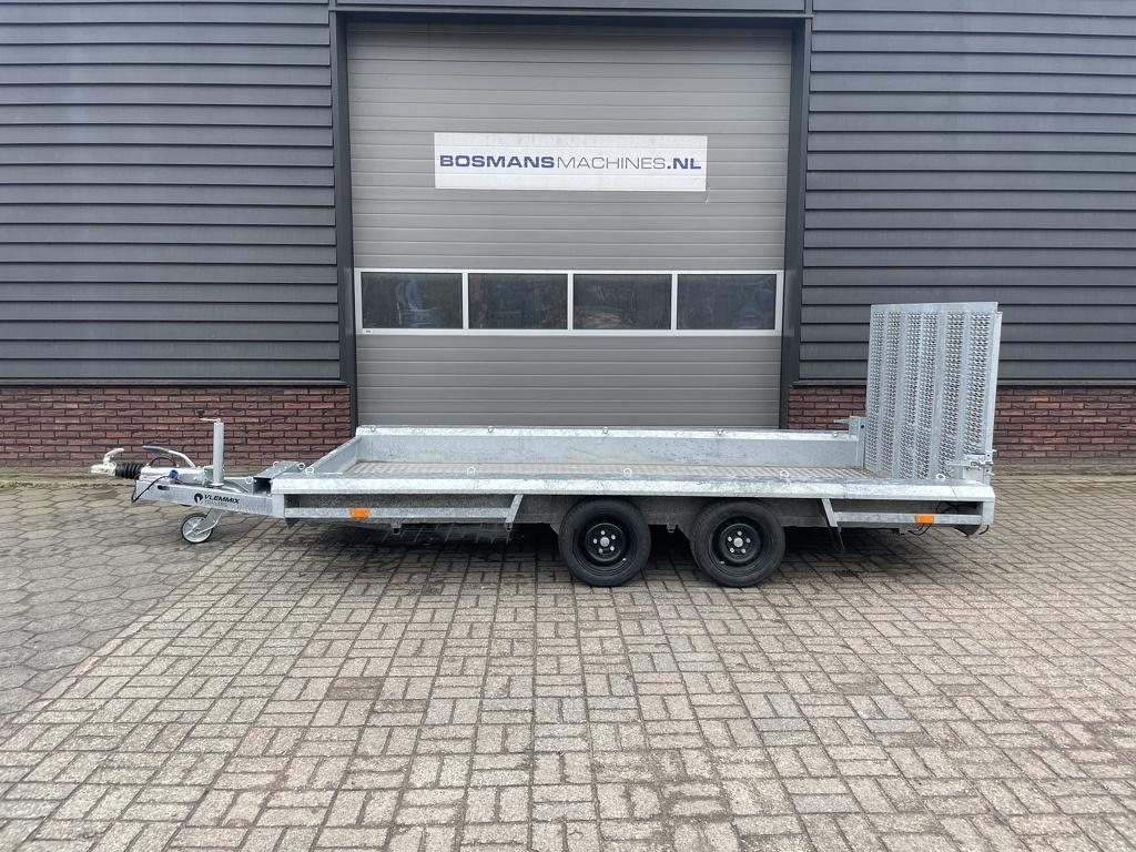 Vlemmix machinetransporter 3500 kg 4 x 1.8 m DEMO, Autos : Divers, Remorques, Comme neuf