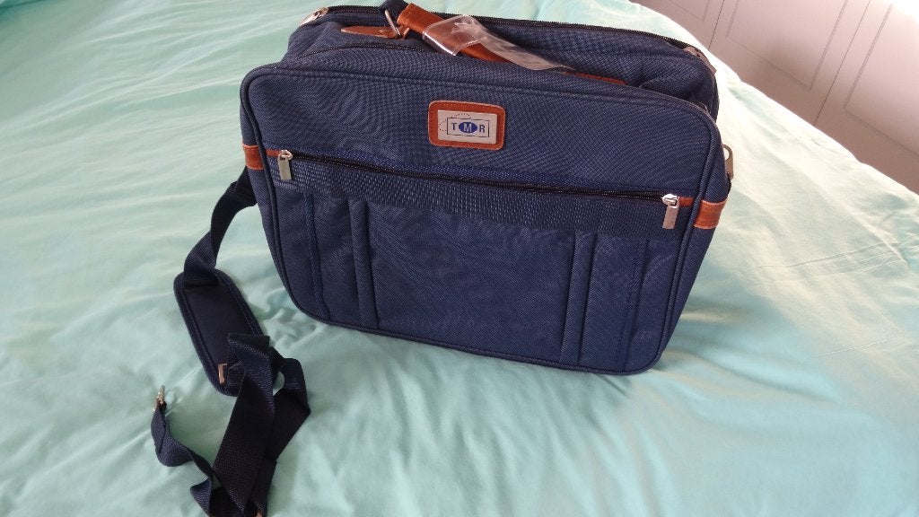 REISTASJE, 40 tot 60 cm, Blauw, Nieuw, Minder dan 35 cm