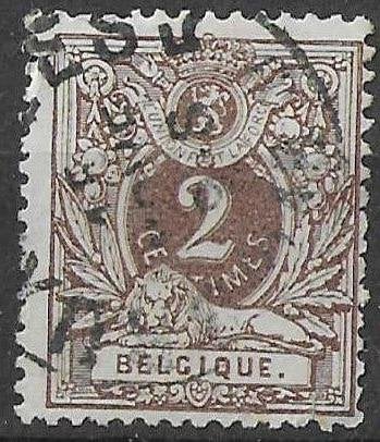 Belgische postzegels - nummer 44, Verzenden