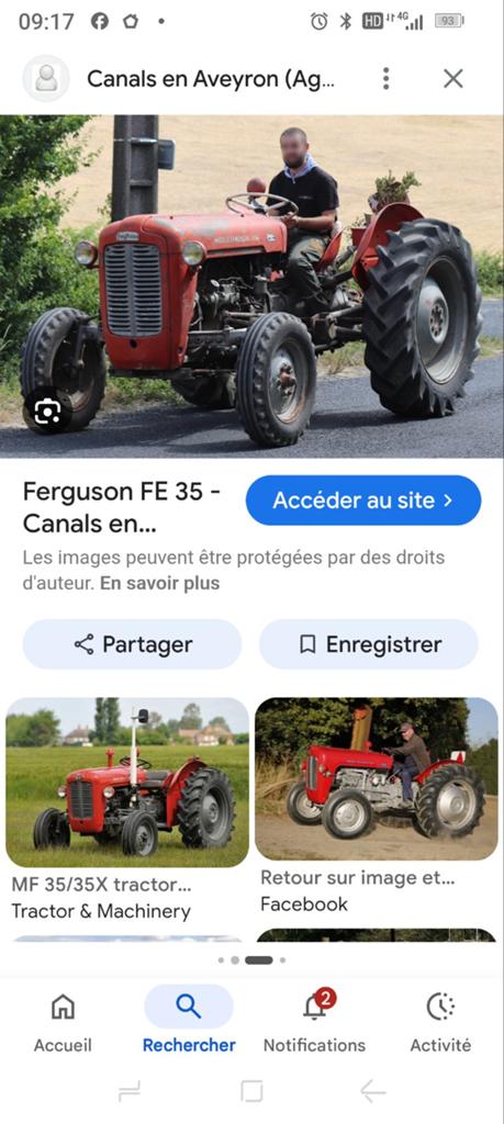 Chercher Tracteur Massey Ferguson 35, Zakelijke goederen, Massey Ferguson