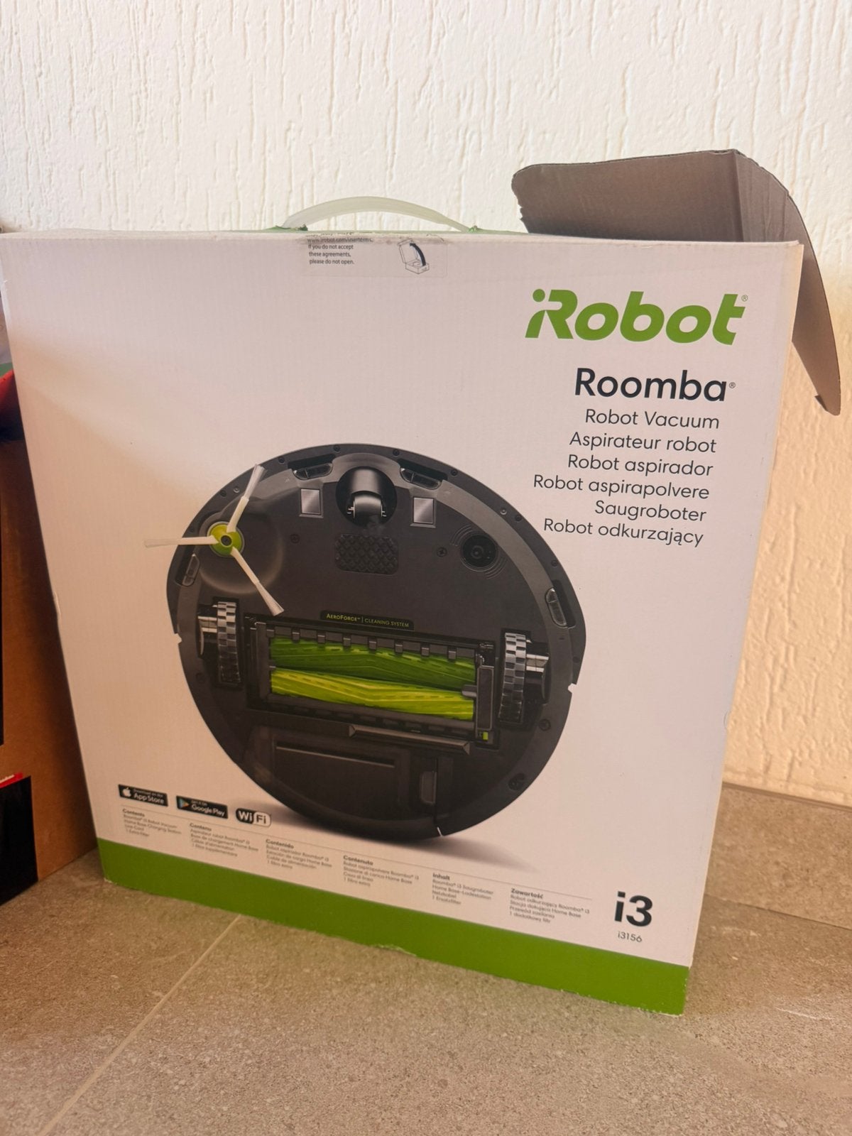 iRobot Roomba i3, Electroménager, IRobot, Réservoir, Convient aux sols durs, Enlèvement