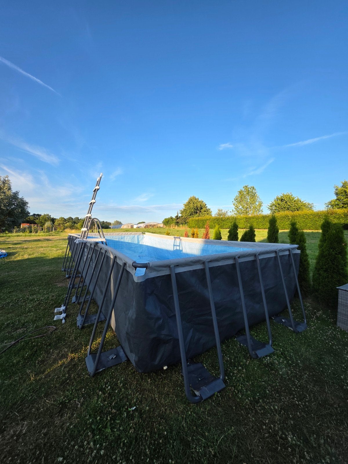 Intex xtr ultra frame 732 x 366, Tuin en Terras, Zwembaden, Ophalen