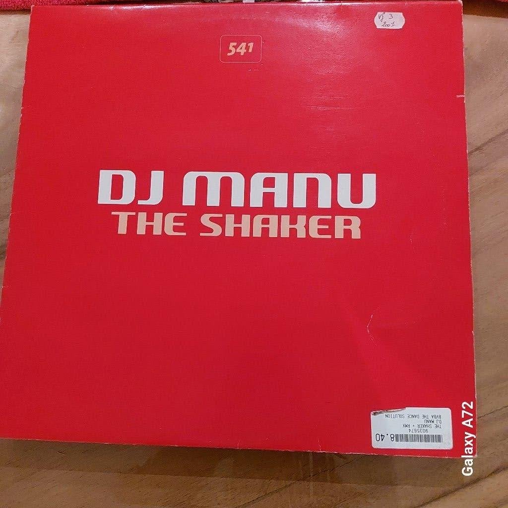 dj manu the shaker 12 inch maxi, 12 pouces, Enlèvement ou Envoi, Autres types, Utilisé
