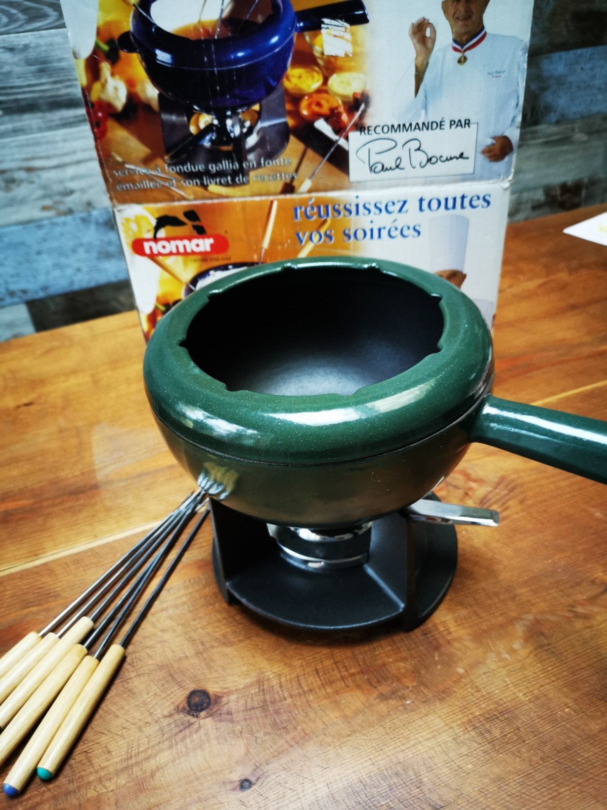 Nomar Staub fondue, Huis en Inrichting, Ophalen of Verzenden, Le Creuset