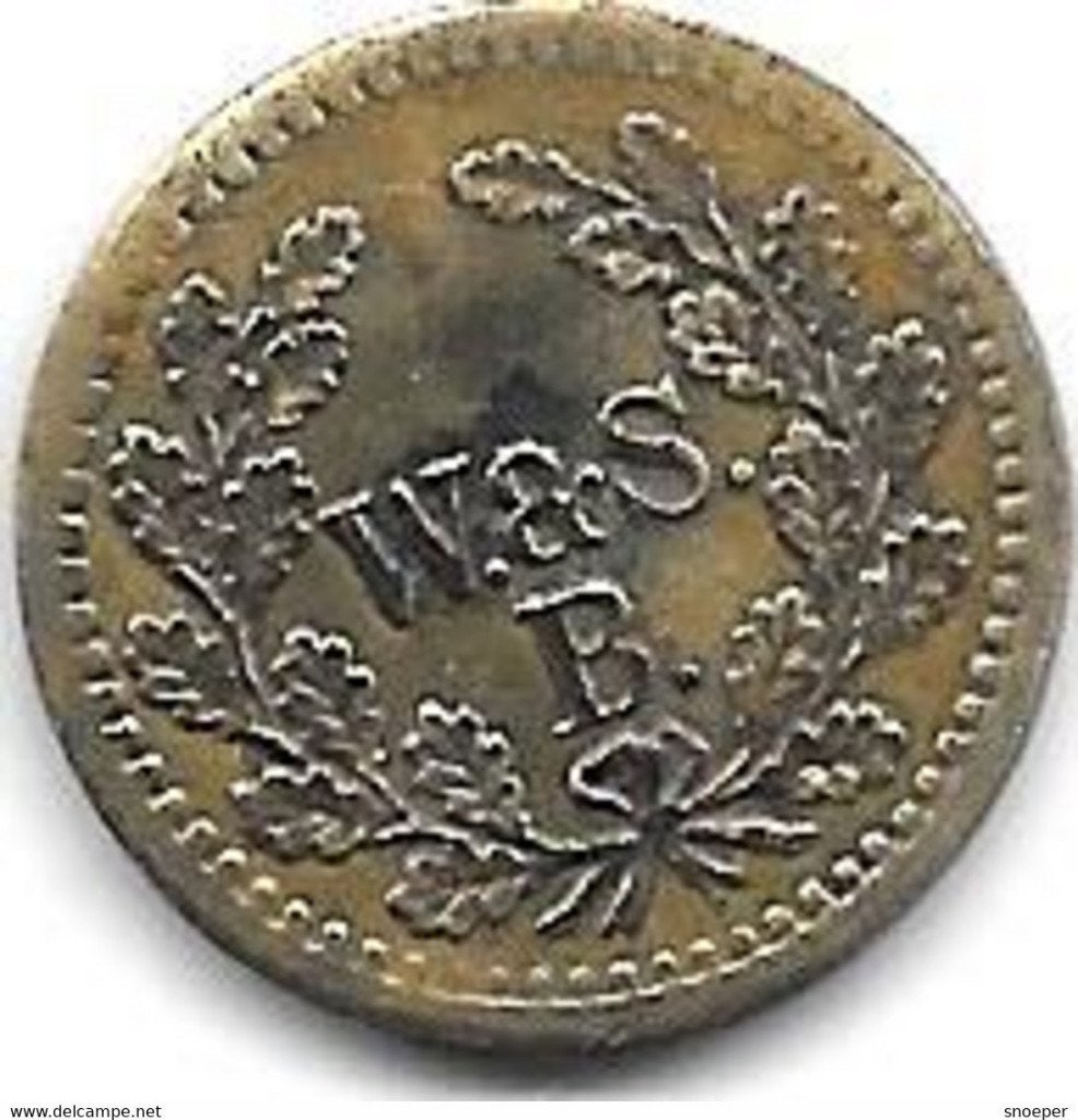 notgeld W&S B 50, Postzegels en Munten, Verzenden, Duitsland, Losse munt