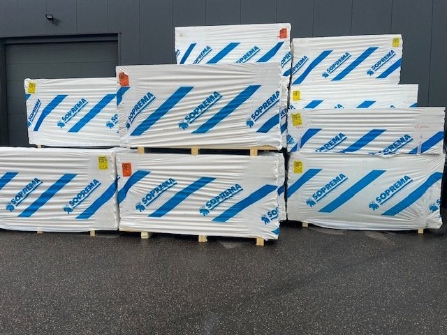 Soprema & Recticel A keuze isolatie, Doe-het-zelf en Bouw, Ophalen, Nieuw, Hardschuim (Pir), Vloerisolatie