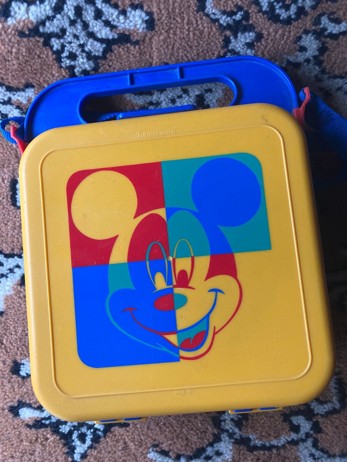 Mickey Mouse, boterhamdoos, Ophalen, Mickey Mouse, Zo goed als nieuw, Tas, Koffer of Zak
