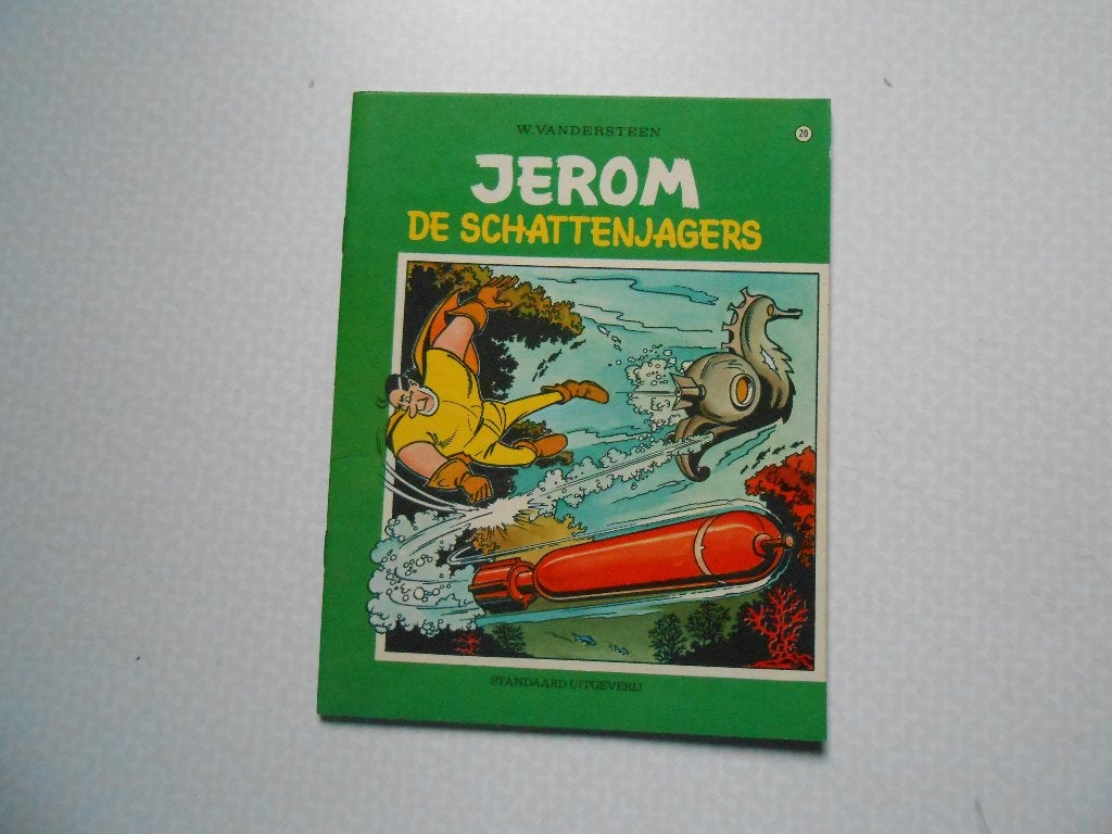 Jerom 20 De schattenjagers 1968 1ste druk., Willy Vandersteen, Eén stripboek, Nieuw, Ophalen of Verzenden