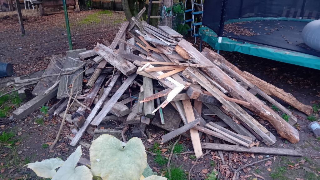 hout, 3 tot 6 m³, Ophalen, Overige houtsoorten, Blokken