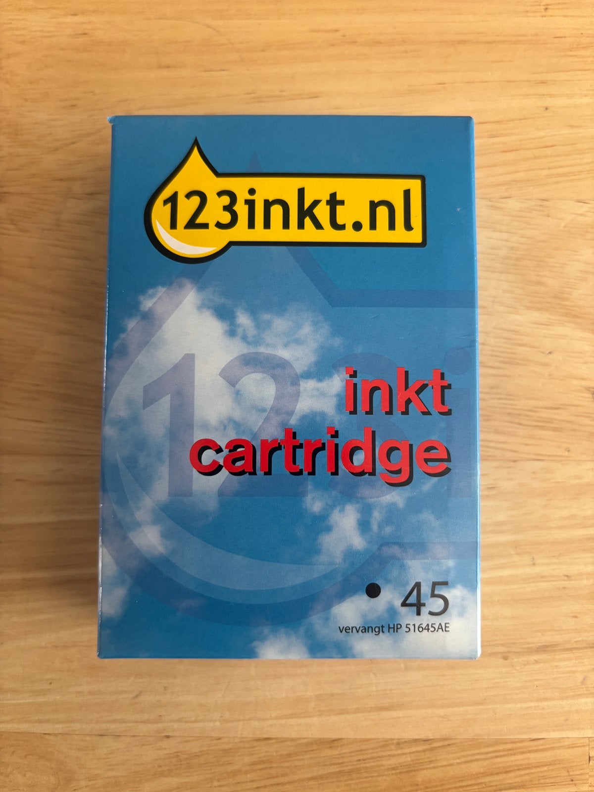 cartridge die HP 45 (51645AE), Computers en Software, Printerbenodigdheden, Ophalen of Verzenden, Zo goed als nieuw, Cartridge
