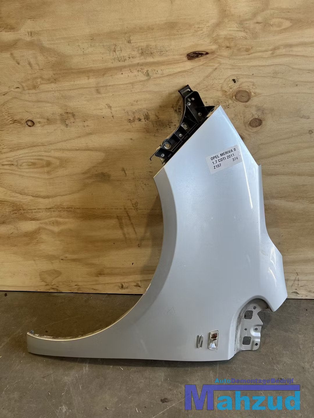 OPEL MERIVA B zilver Z157 links scherm voorscherm 2010-2017, Gebruikt, Opel Automobile GmbH, Kontakt@opel-infoservice.de, Voor