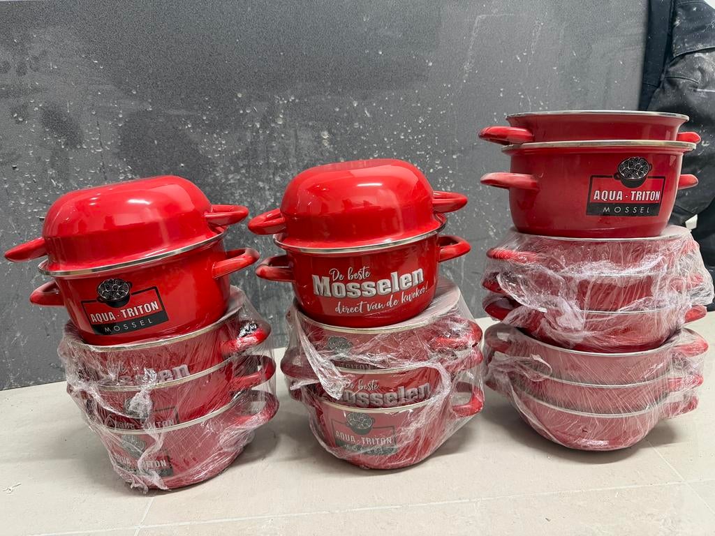 potten voor mosselen, Ophalen of Verzenden, Zo goed als nieuw