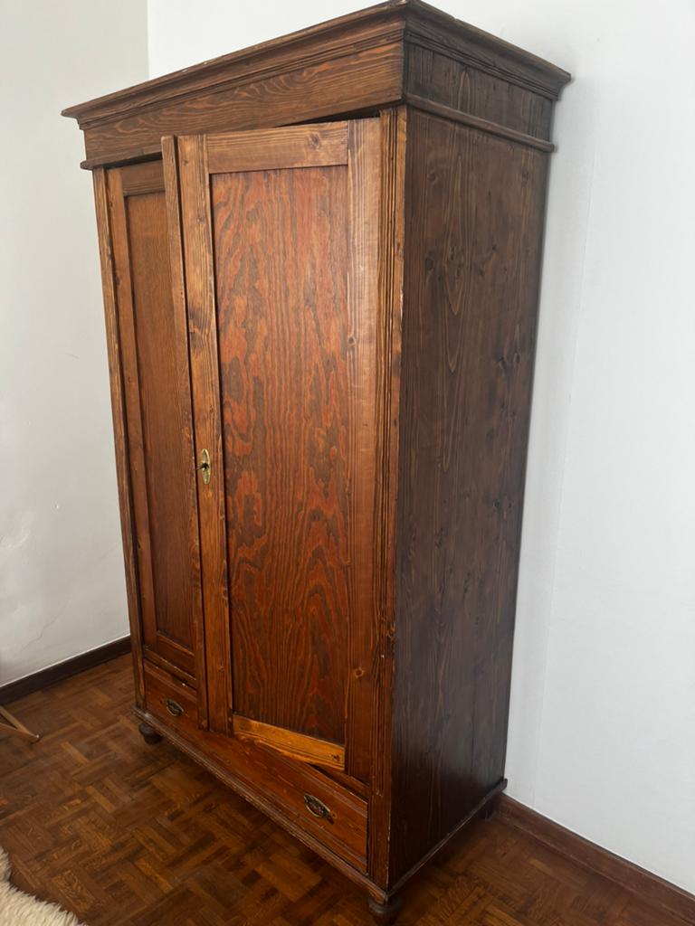 Autheniek houten kast, Antiek en Kunst, Ophalen