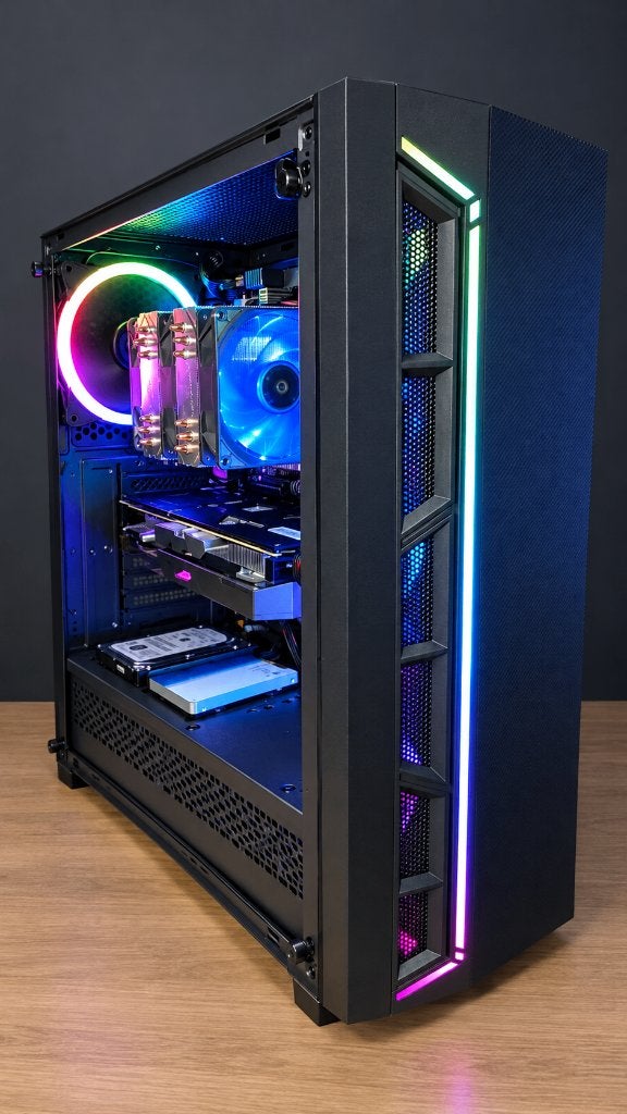PC ️‍ I7, Ophalen of Verzenden, Zo goed als nieuw, HDD, Met videokaart