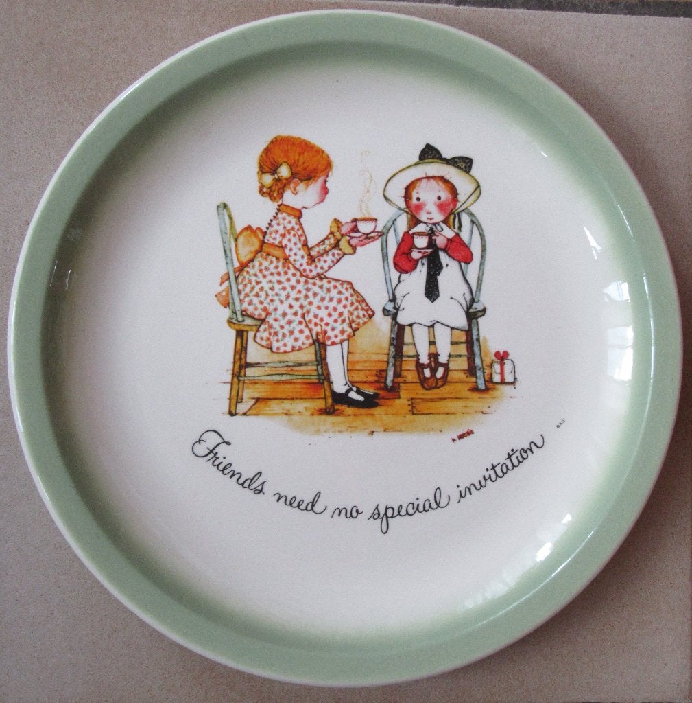 Assiette décoration Holly Hobbie, Verzamelen, Retro, Ophalen, Overige typen